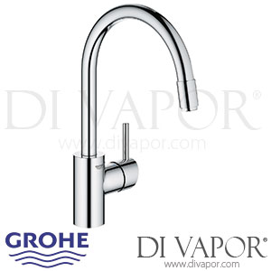 Grohe Concetto Single-Lever Sink Mixer - 2017 to 2020 - Spare Parts 32663003 GEN1